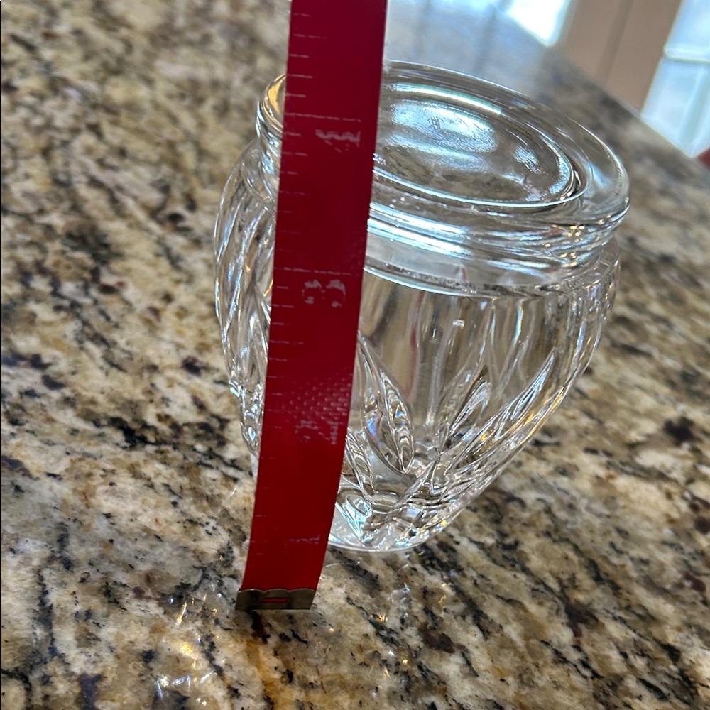 vintage Marquis Waterford crystal cookie or buscit jar - Picture 6 of 11